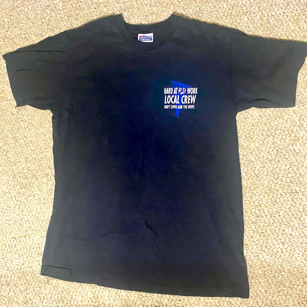 Vintage Huey Lewis Concert T Shirt